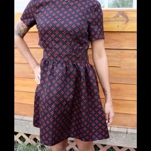 Posh Fit & Flare Dress